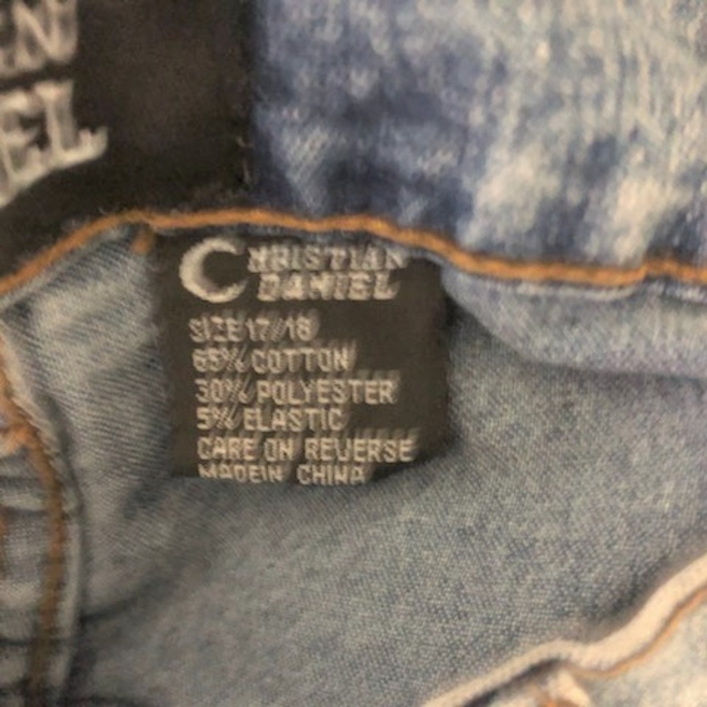 Vintage Christian Daniel Jean Bootcut Pant Design - Picture 2 of 4